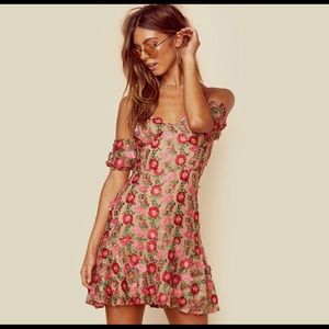 RARE. FL&L Amelia strapless formal dress.